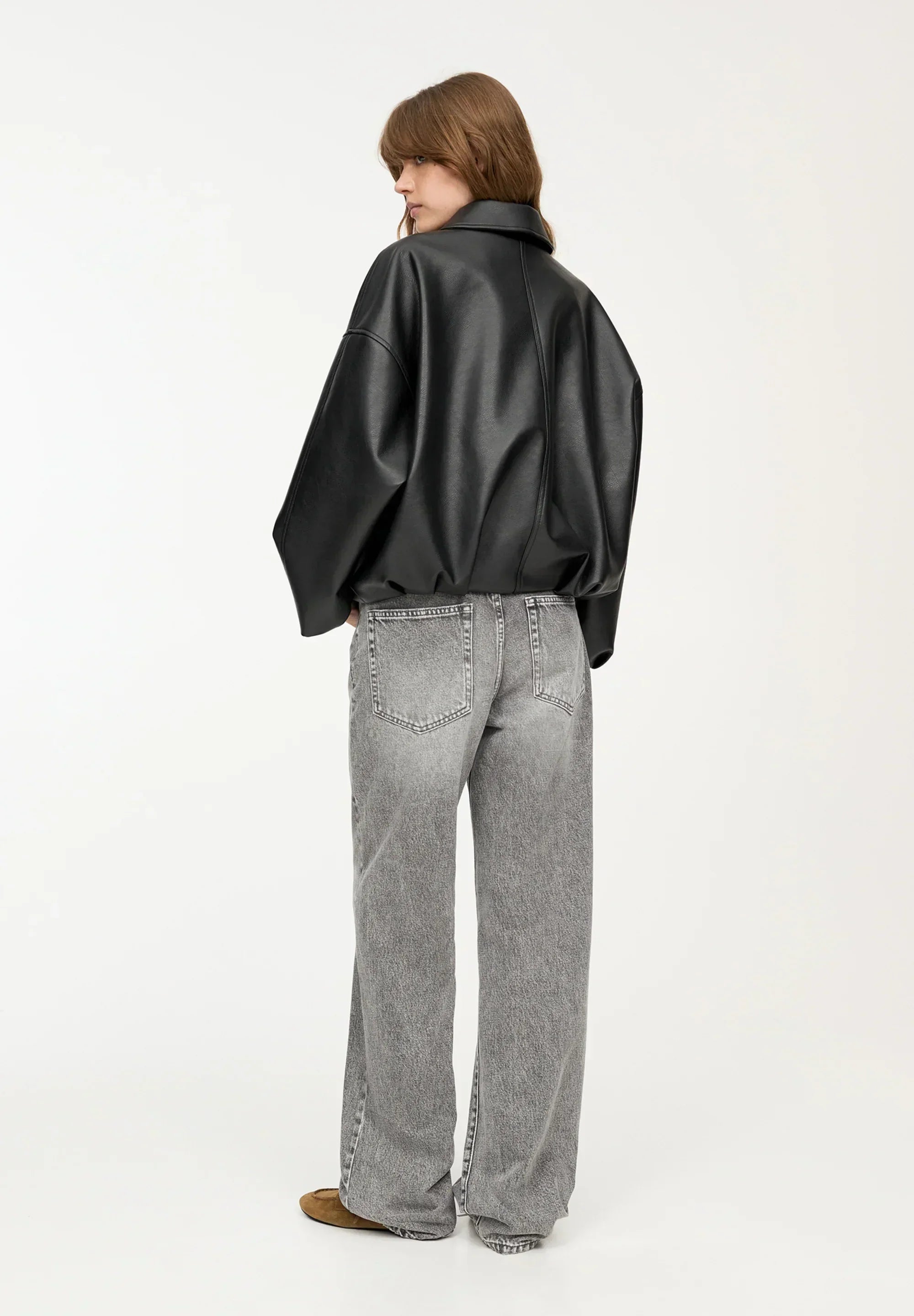Sophia Leather Jacket Noor Laurent