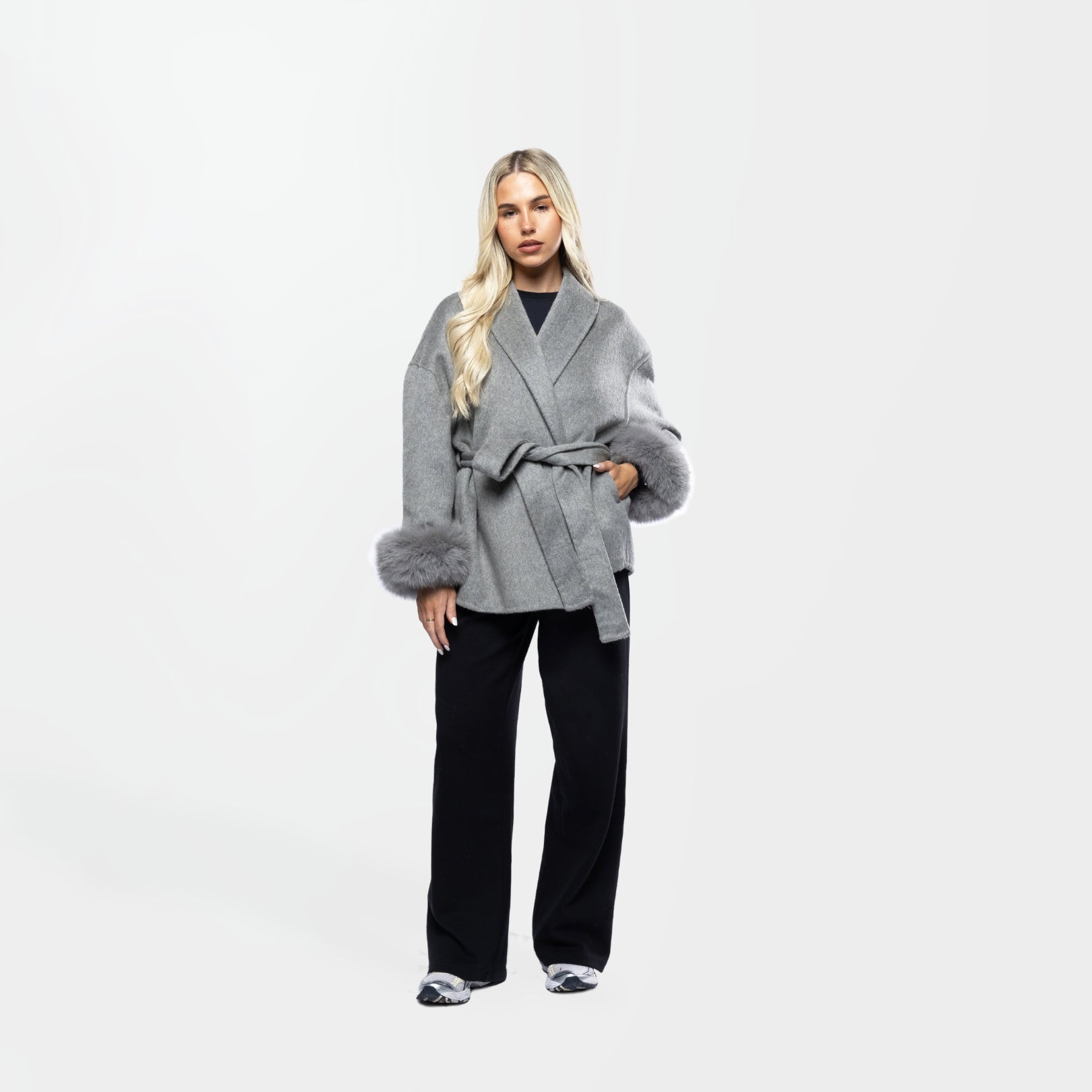 Lilly Wool Coat Noor Laurent