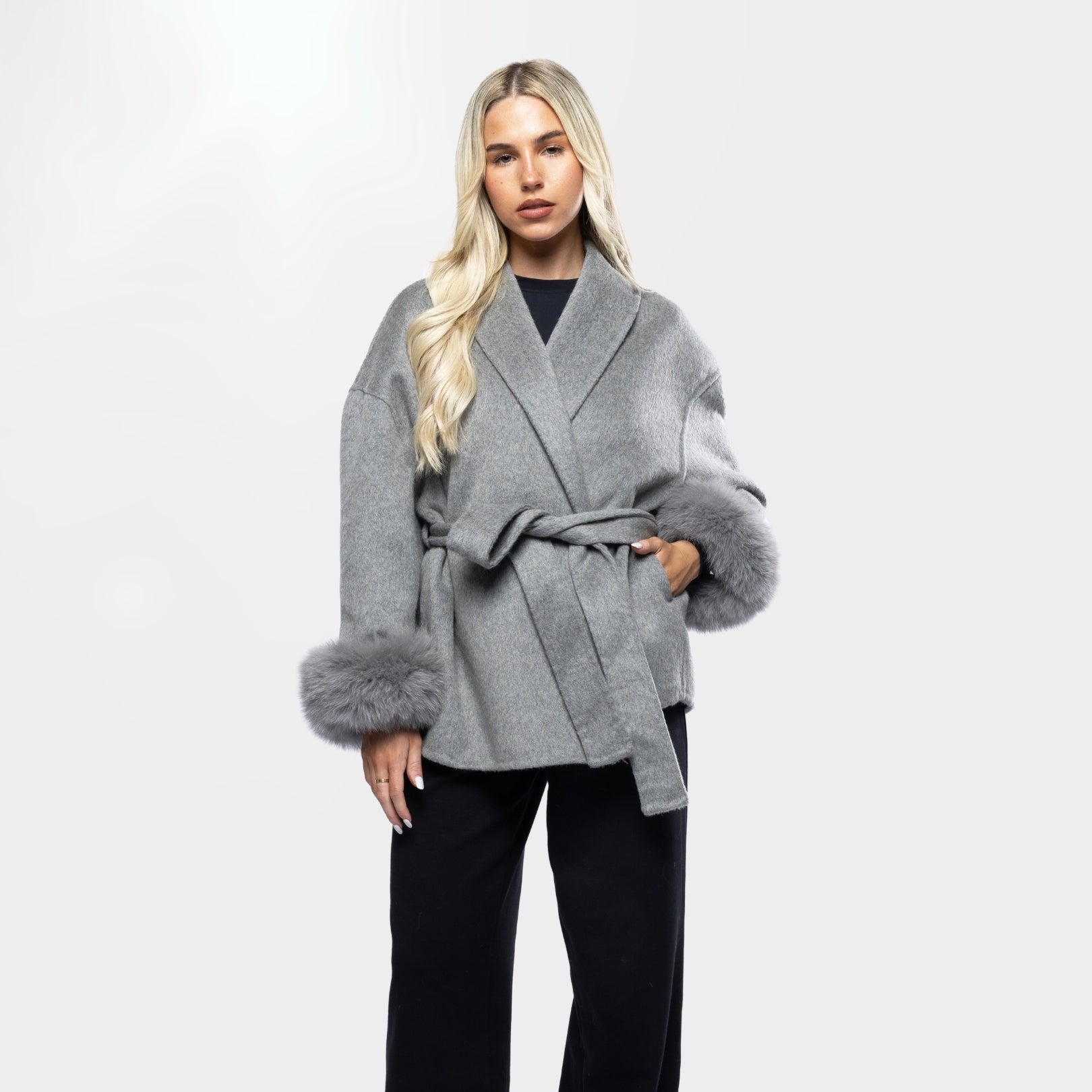 Lilly Wool Coat Noor Laurent