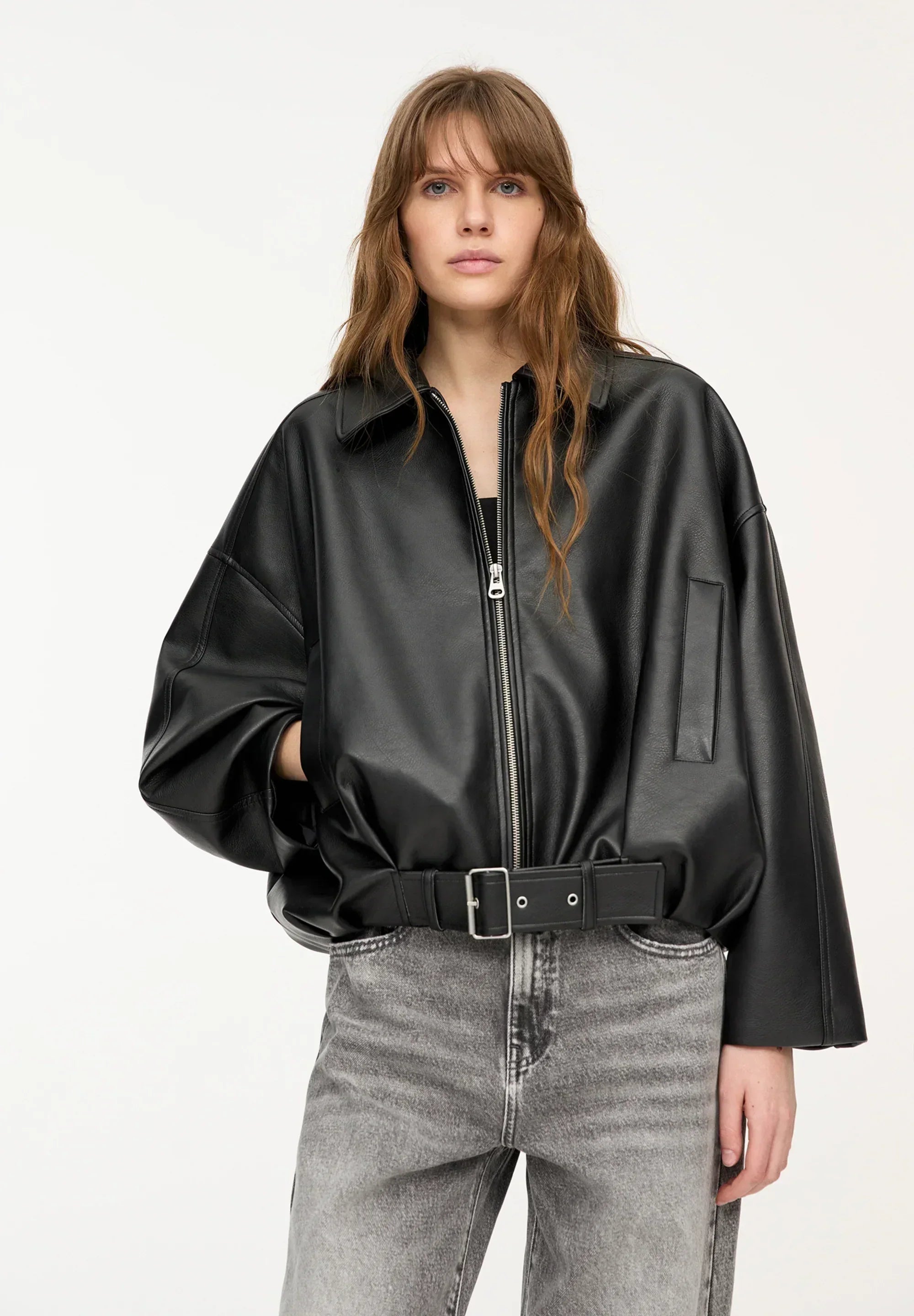 Sophia Leather Jacket Noor Laurent