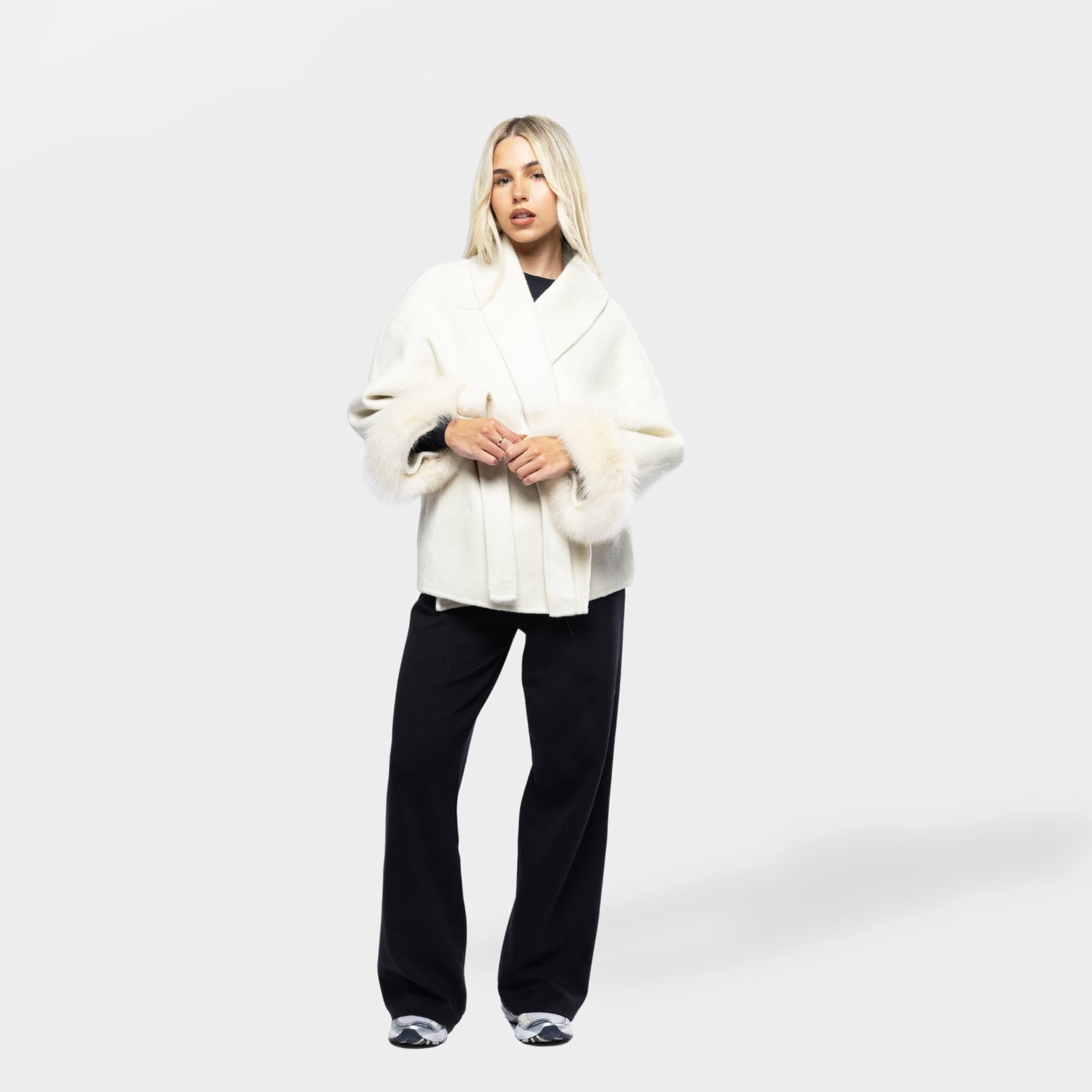 Lilly Wool Coat Noor Laurent