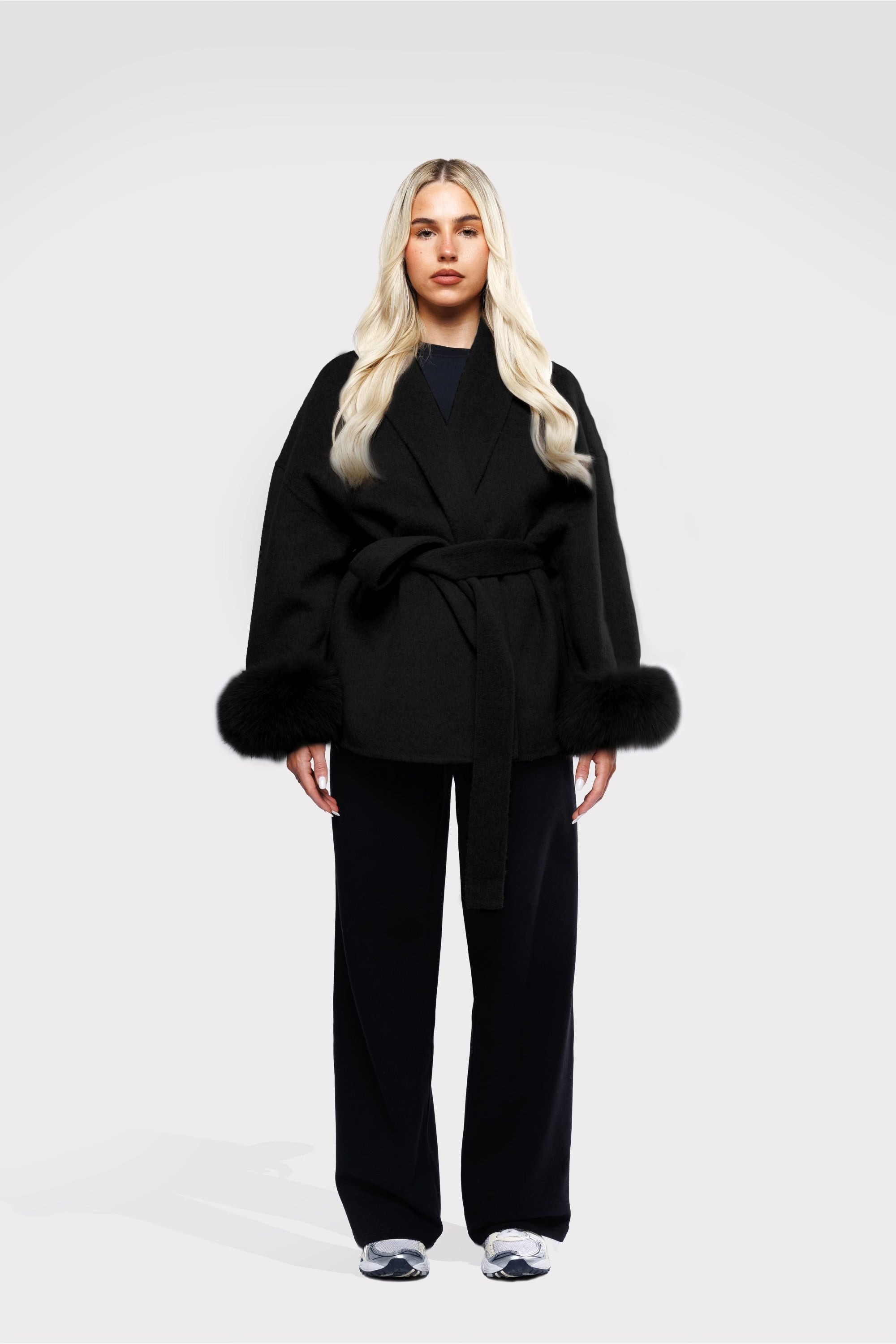 Lilly Wool Coat Noor Laurent