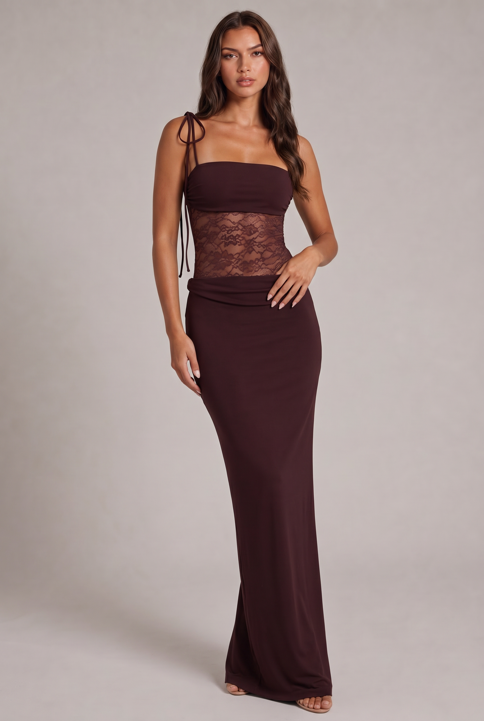 Krystyna Sukienka Maxi Noor Laurent