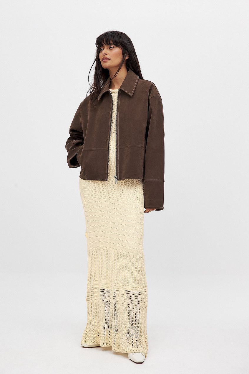 Dahlia Suede Jacket Noor Laurent