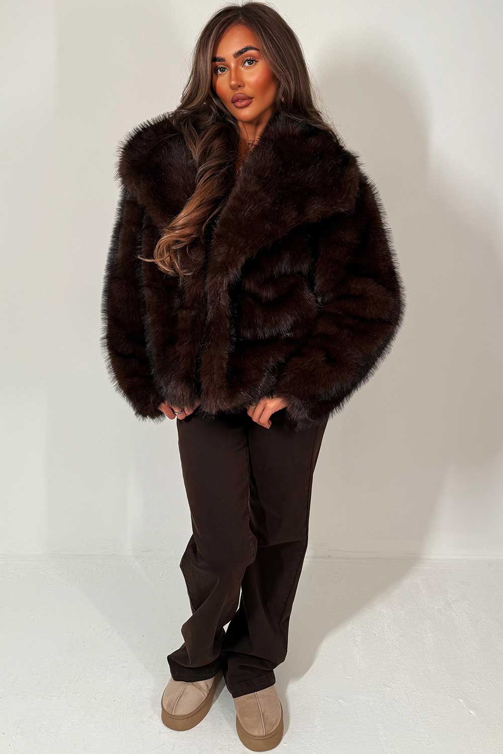 Jessica Fur Coat Noor Laurent