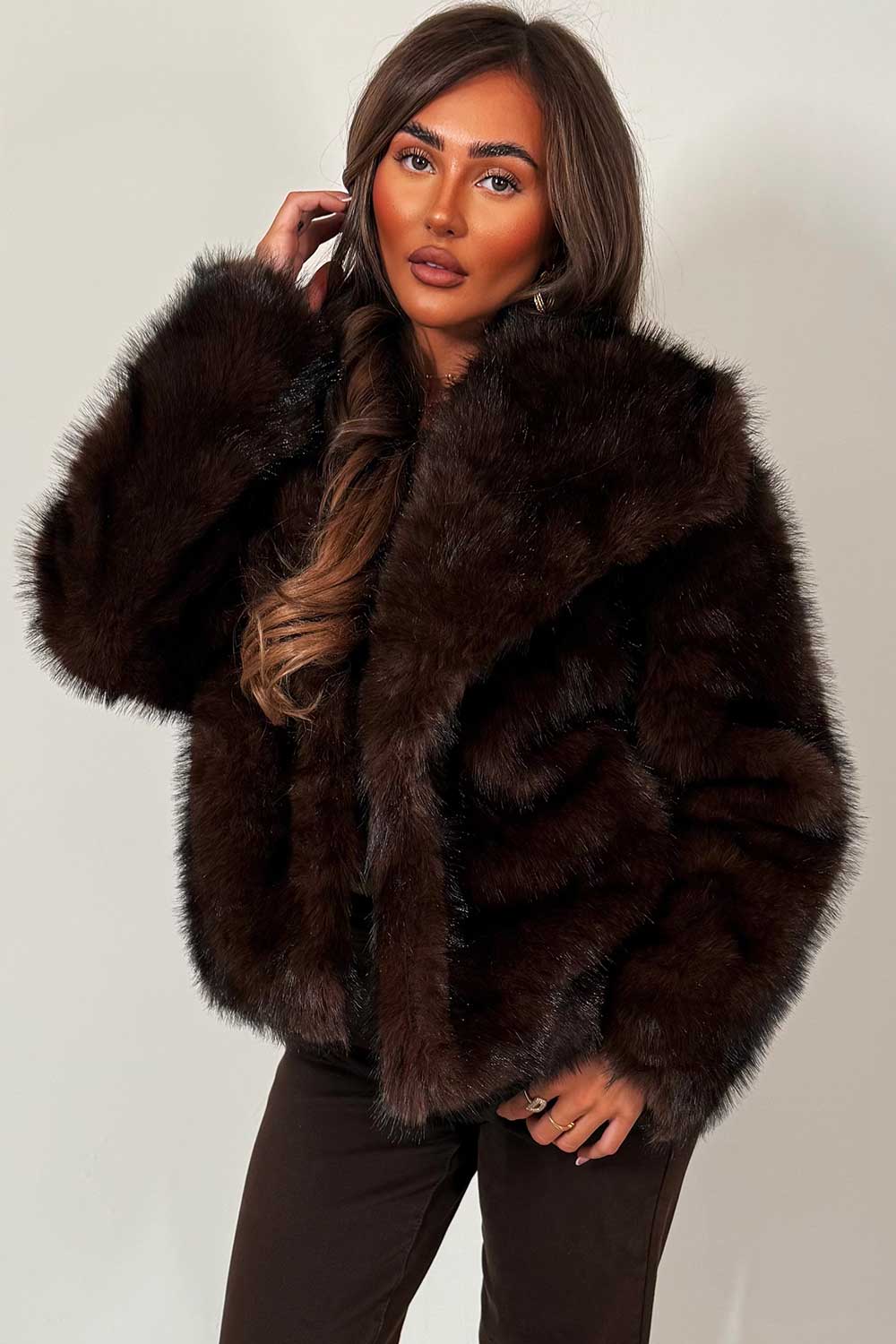Jessica Fur Coat Noor Laurent