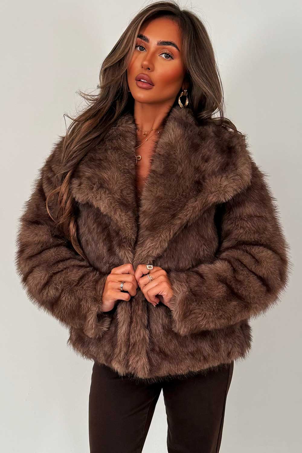 Jessica Fur Coat Noor Laurent