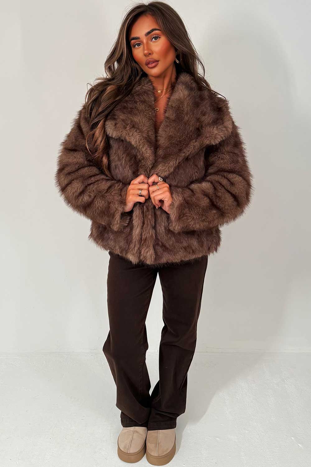 Jessica Fur Coat Noor Laurent