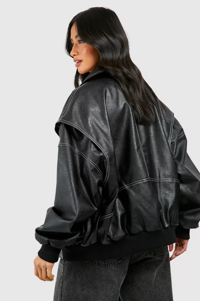 Lizzy Leather Jacket Noor Laurent