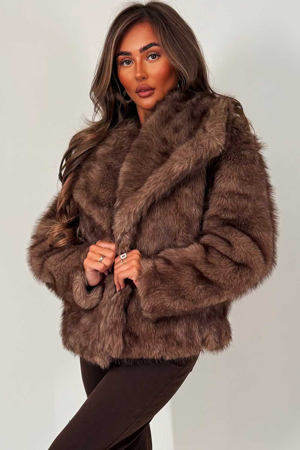 Jessica Fur Coat Noor Laurent