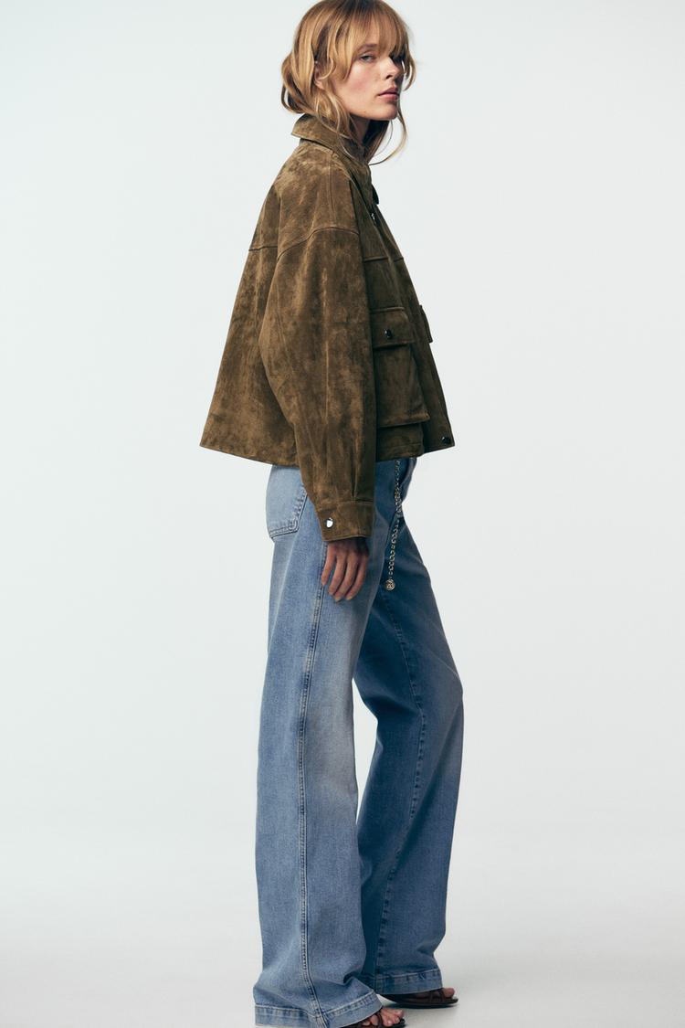 Jaylee Suede Jacket Noor Laurent