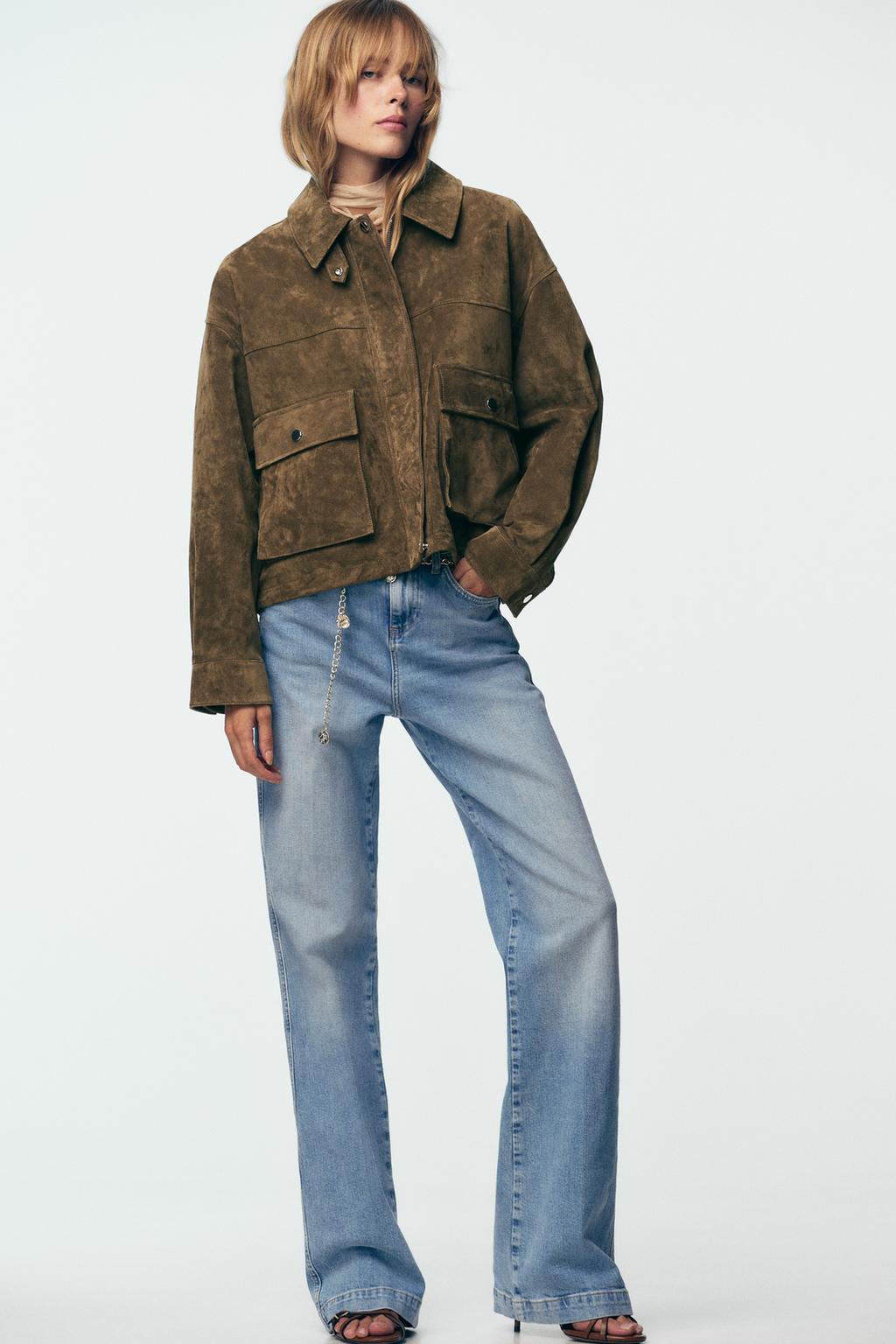Jaylee Suede Jacket Noor Laurent