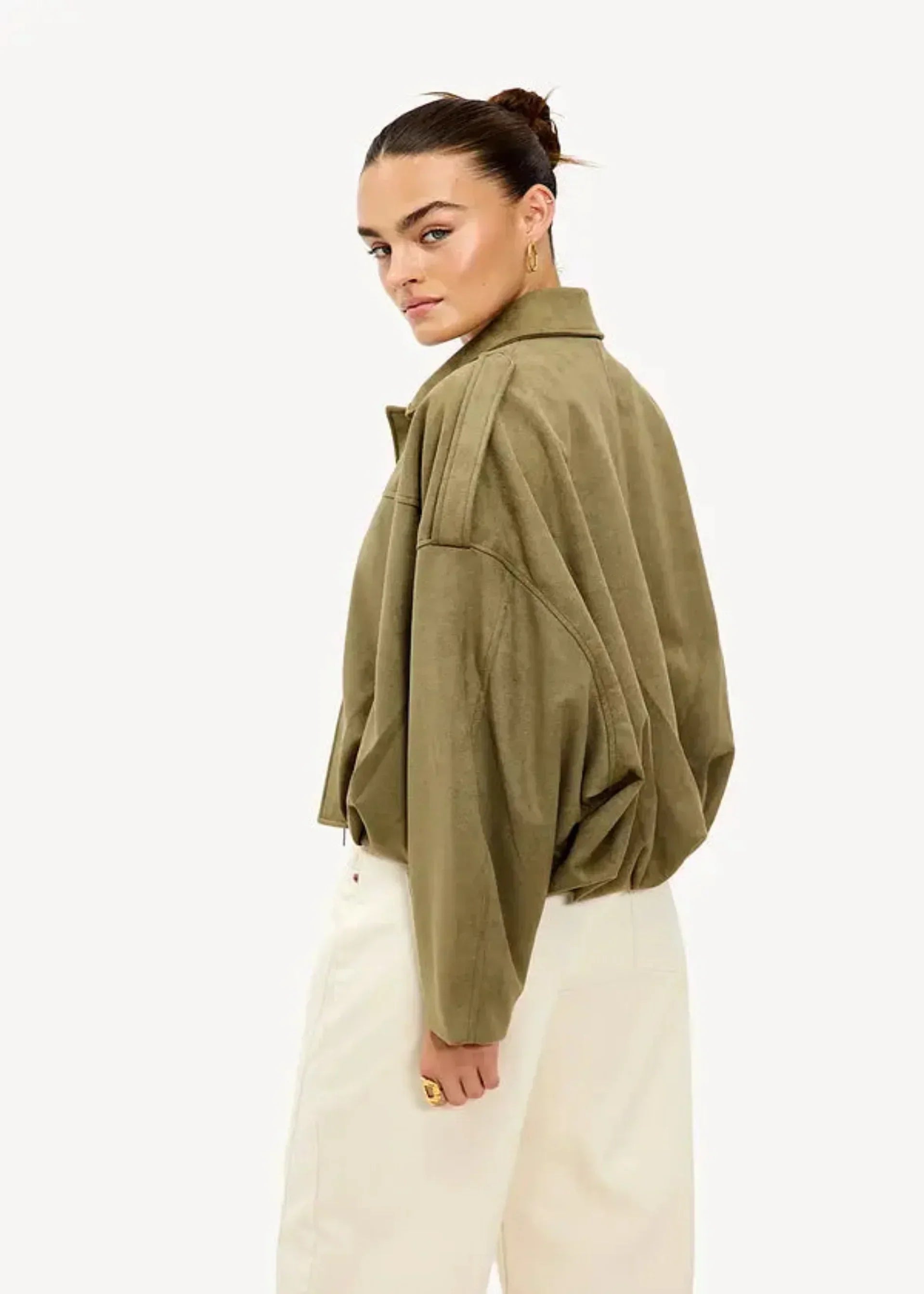 Elina Suede Jacket