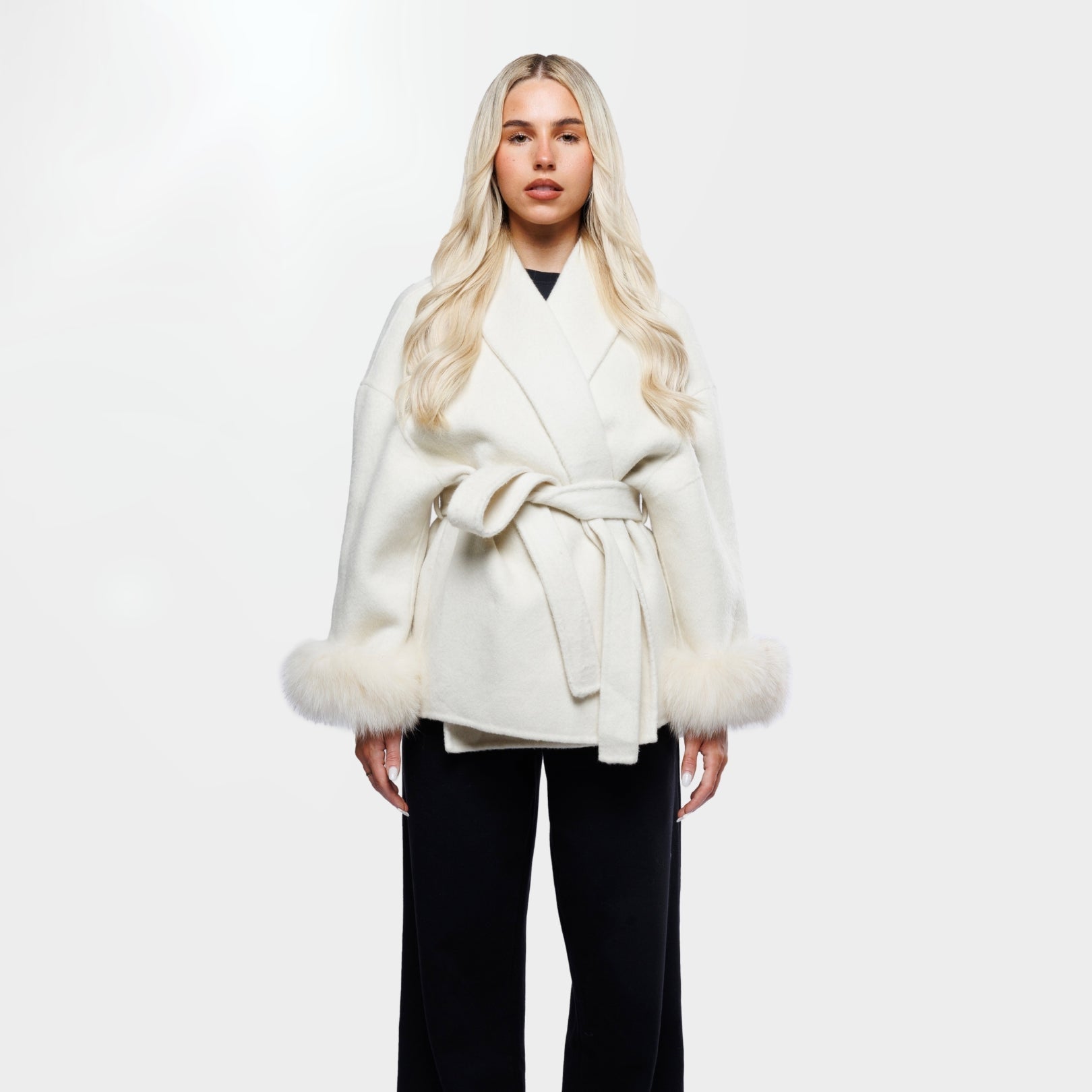 Lilly Wool Coat Noor Laurent