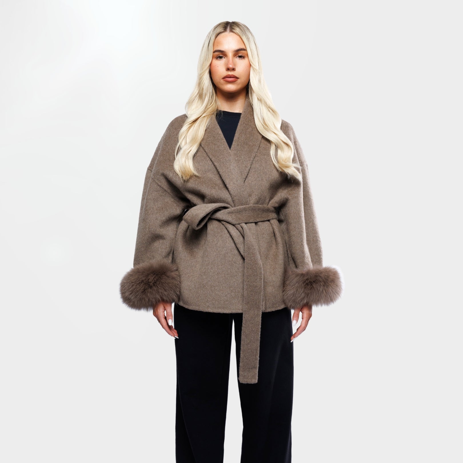 Lilly Wool Coat Noor Laurent