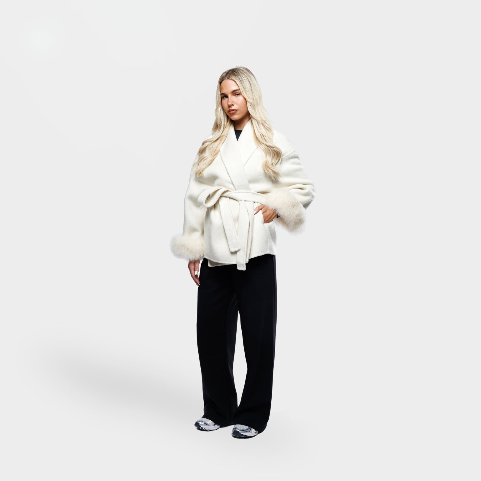 Lilly Wool Coat Noor Laurent