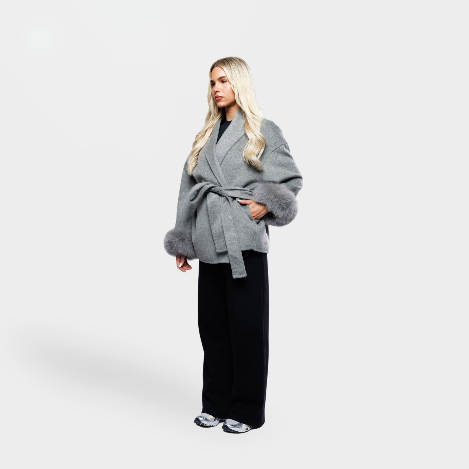 Lilly Wool Coat Noor Laurent