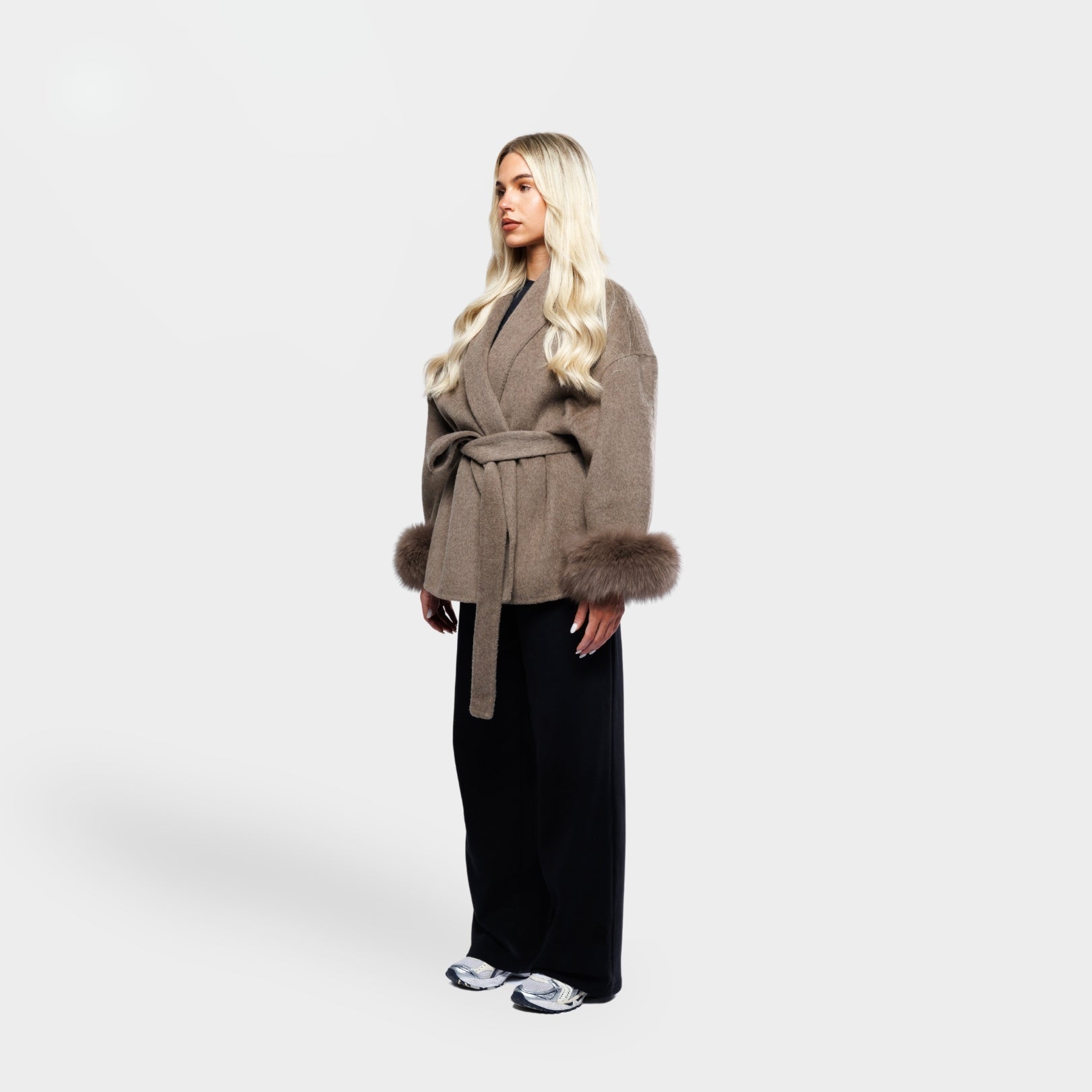 Lilly Wool Coat Noor Laurent