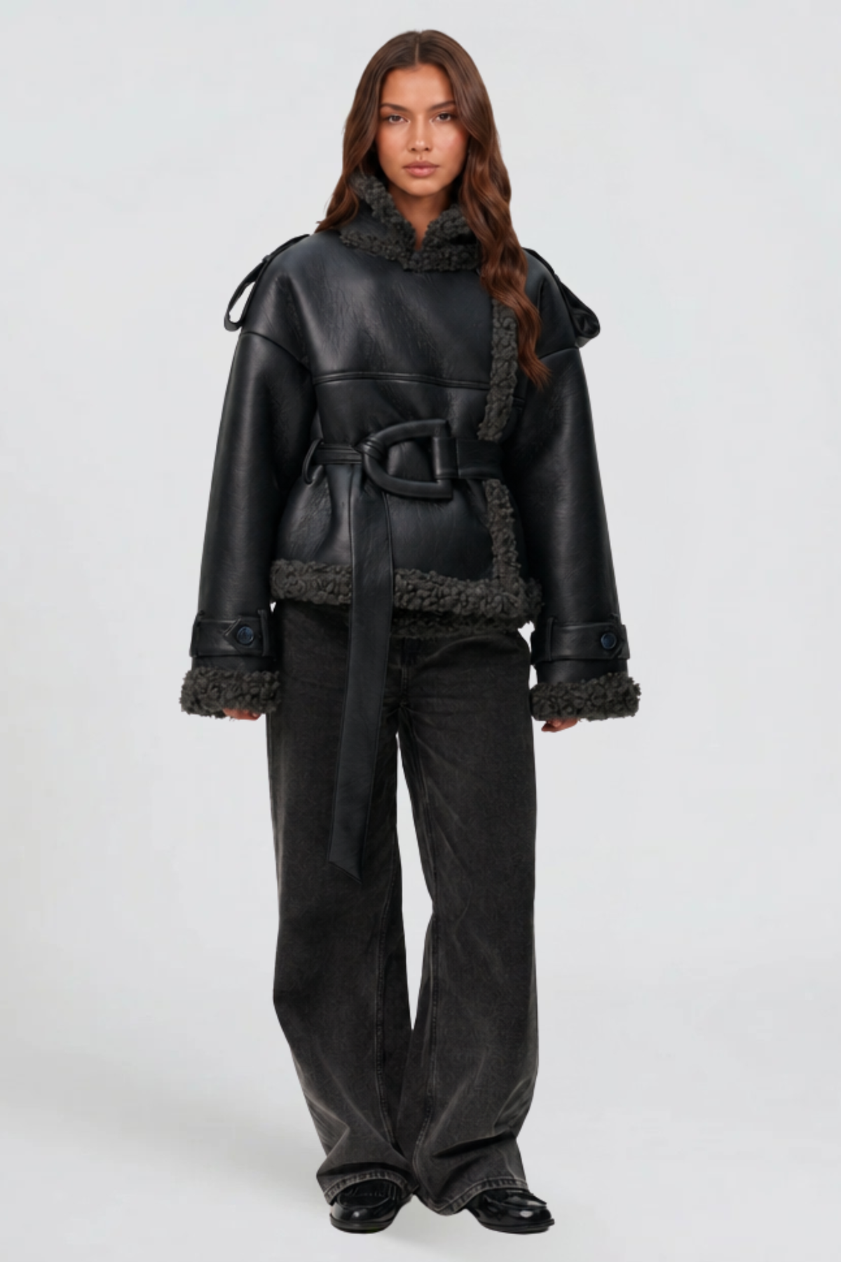 Roselle Short Trenchcoat Audrey Calvero