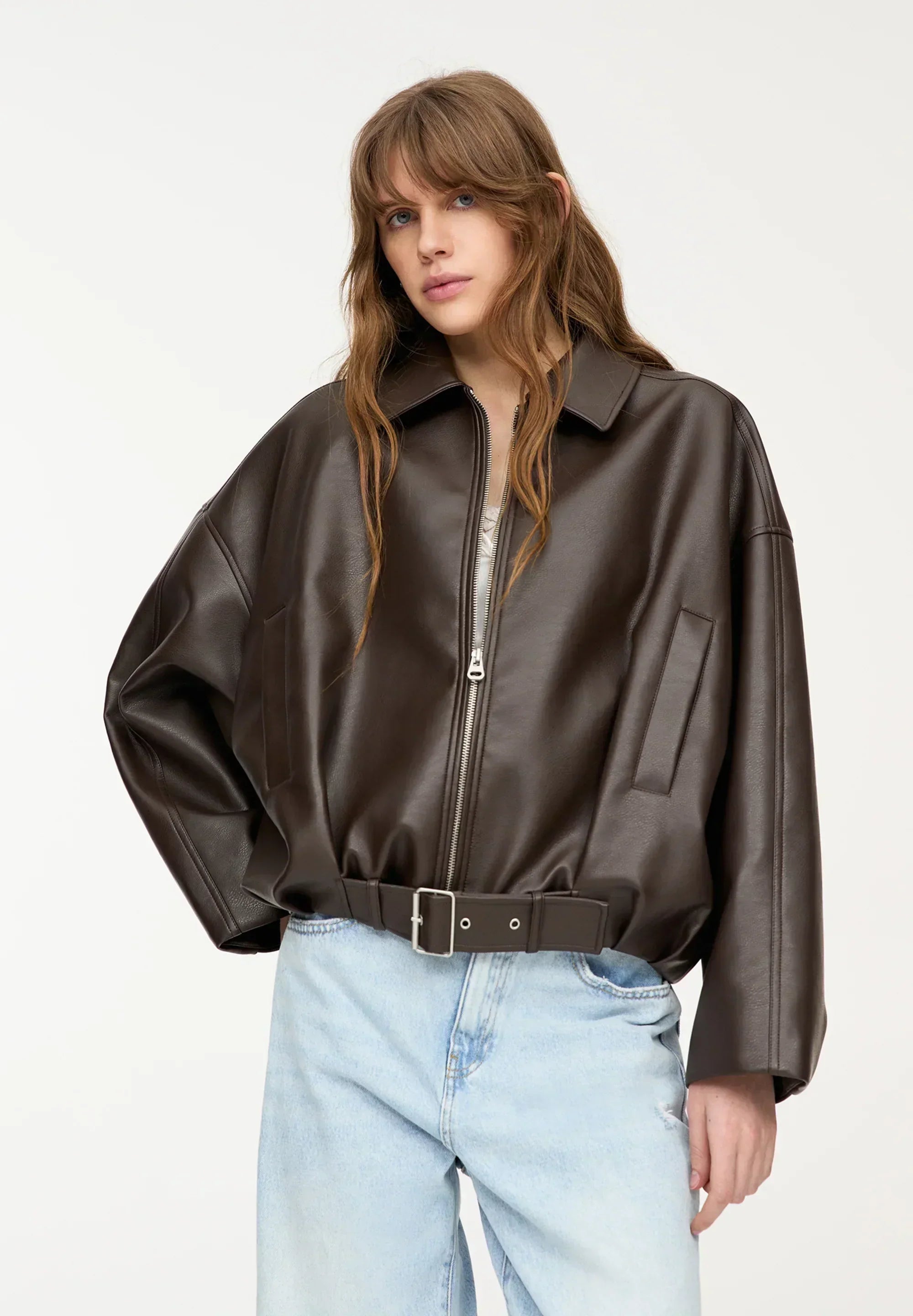 Sophia Leather Jacket Noor Laurent