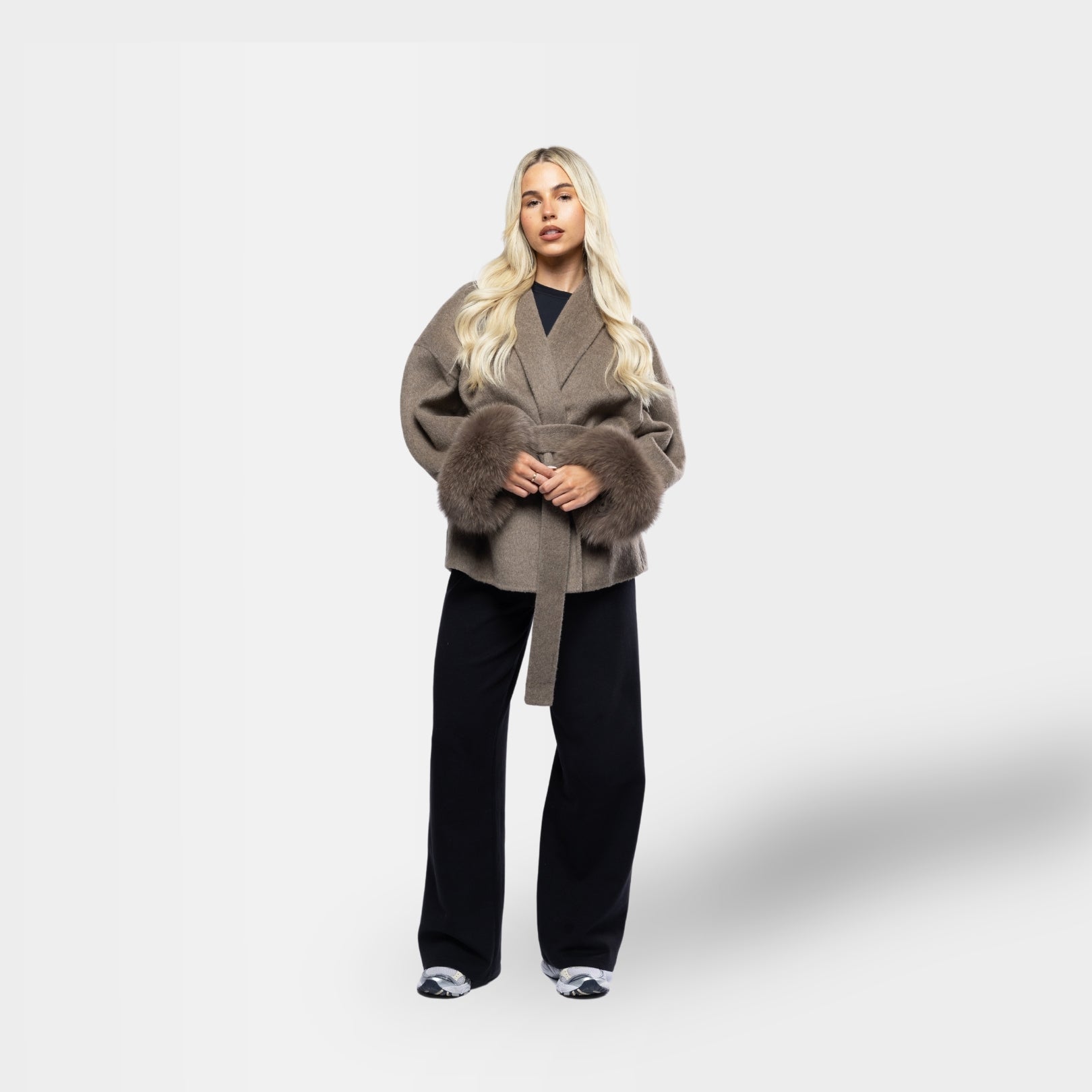Lilly Wool Coat Noor Laurent