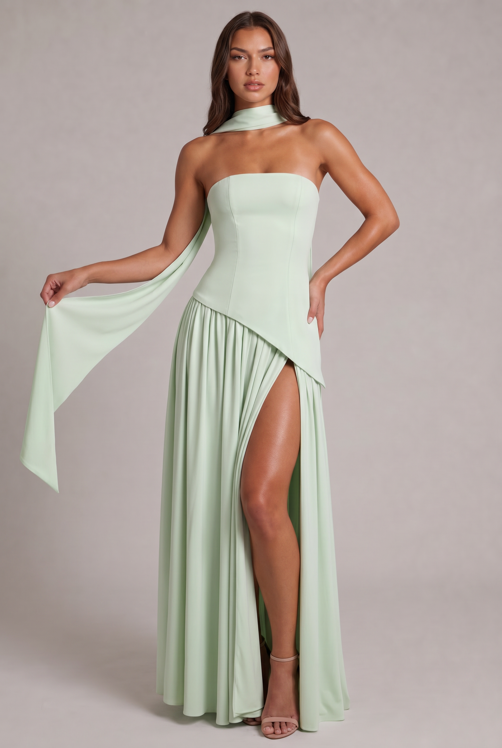 Celestienne Sukienka Maxi Noor Laurent