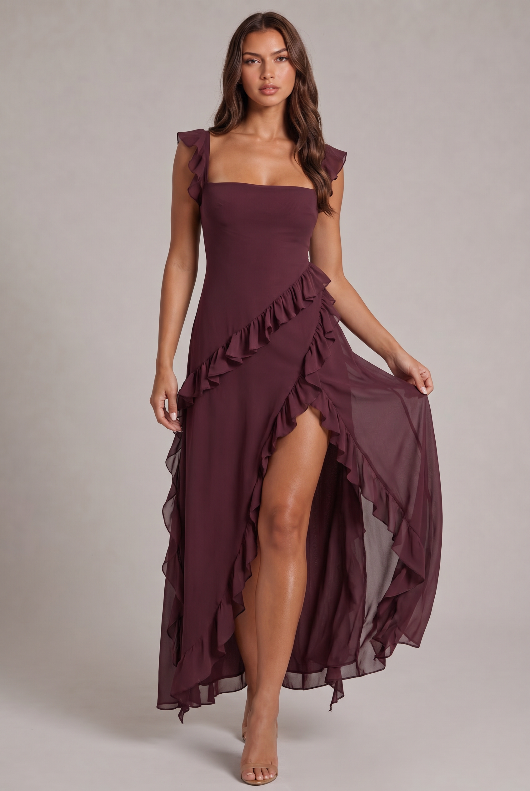 Marisela Suknia Maxi Noor Laurent