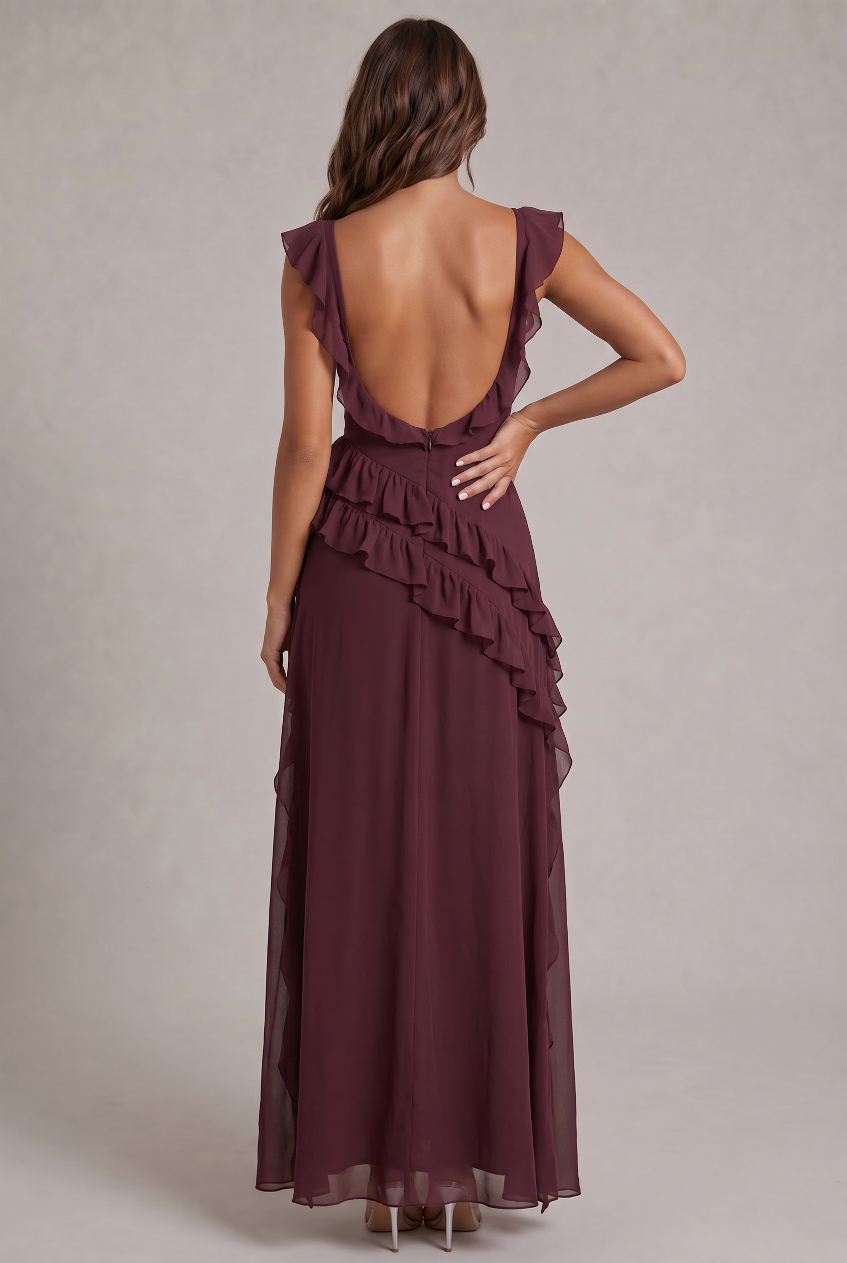 Marisela Suknia Maxi Noor Laurent