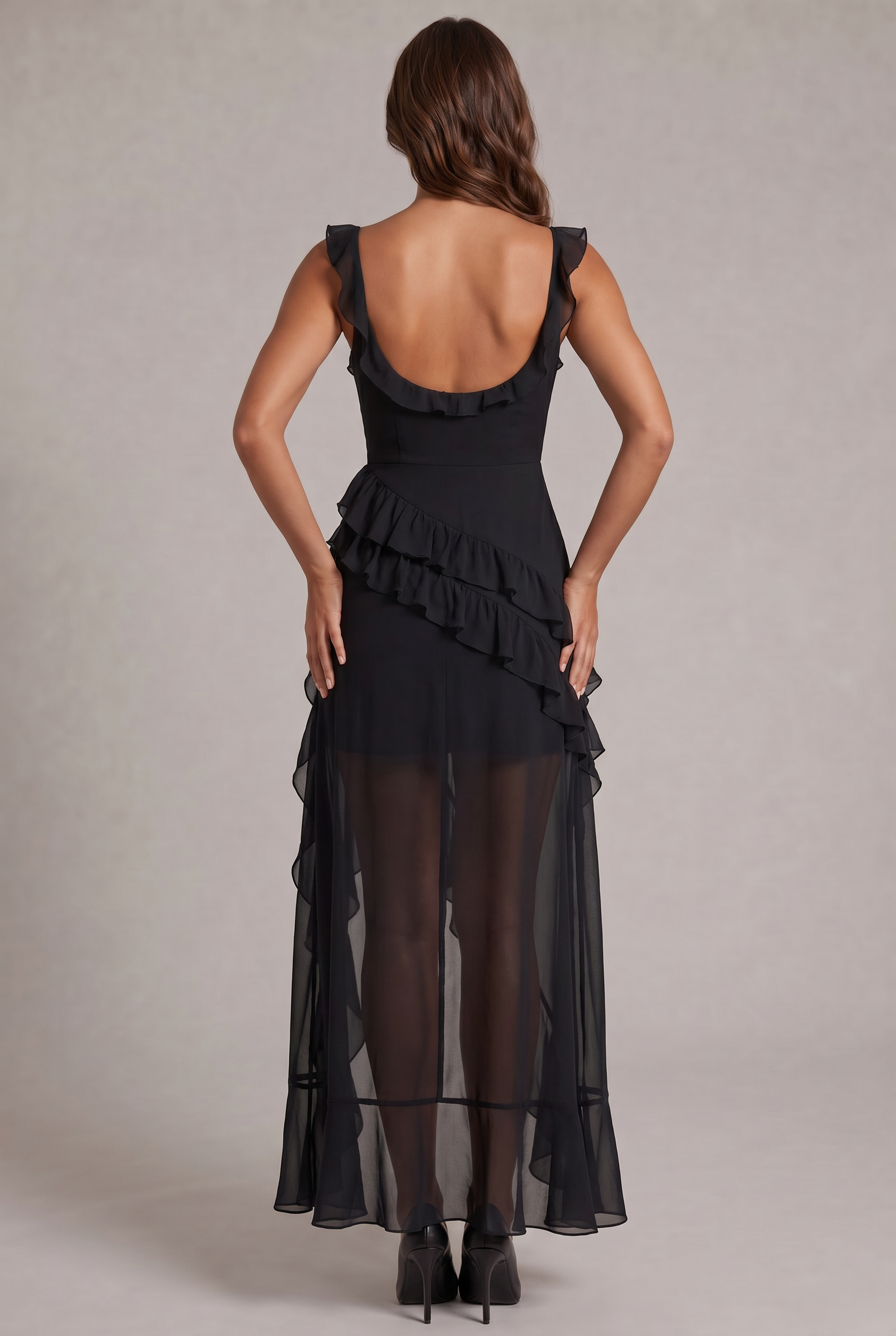 Marisela Suknia Maxi Noor Laurent