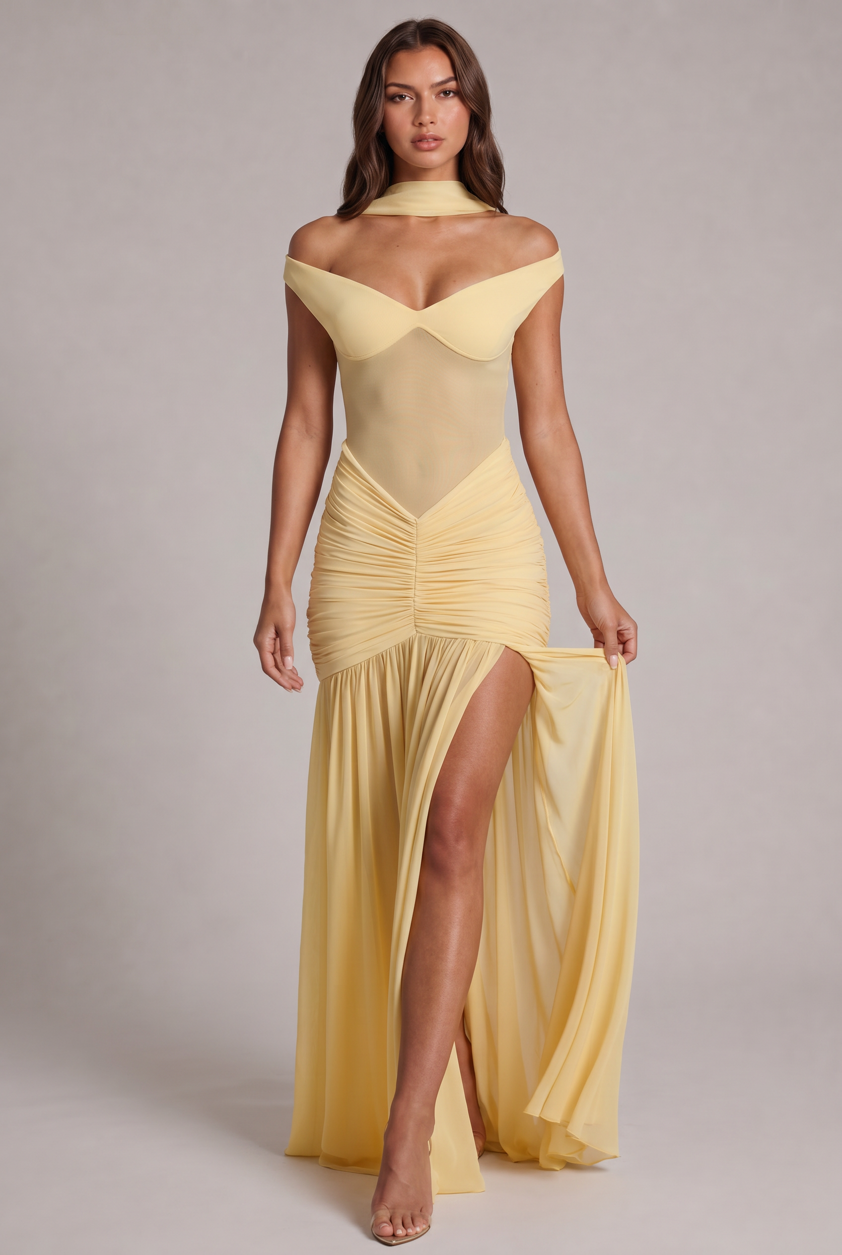 Valerennie Suknia Maxi Noor Laurent