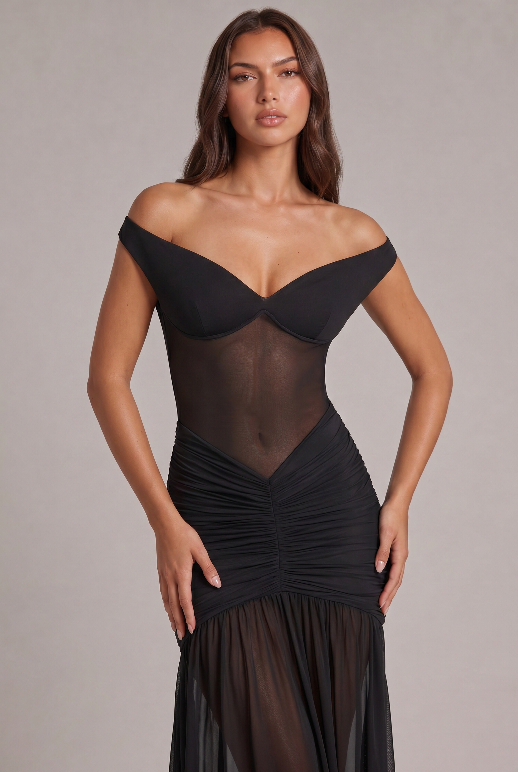 Valerennie Suknia Maxi Noor Laurent