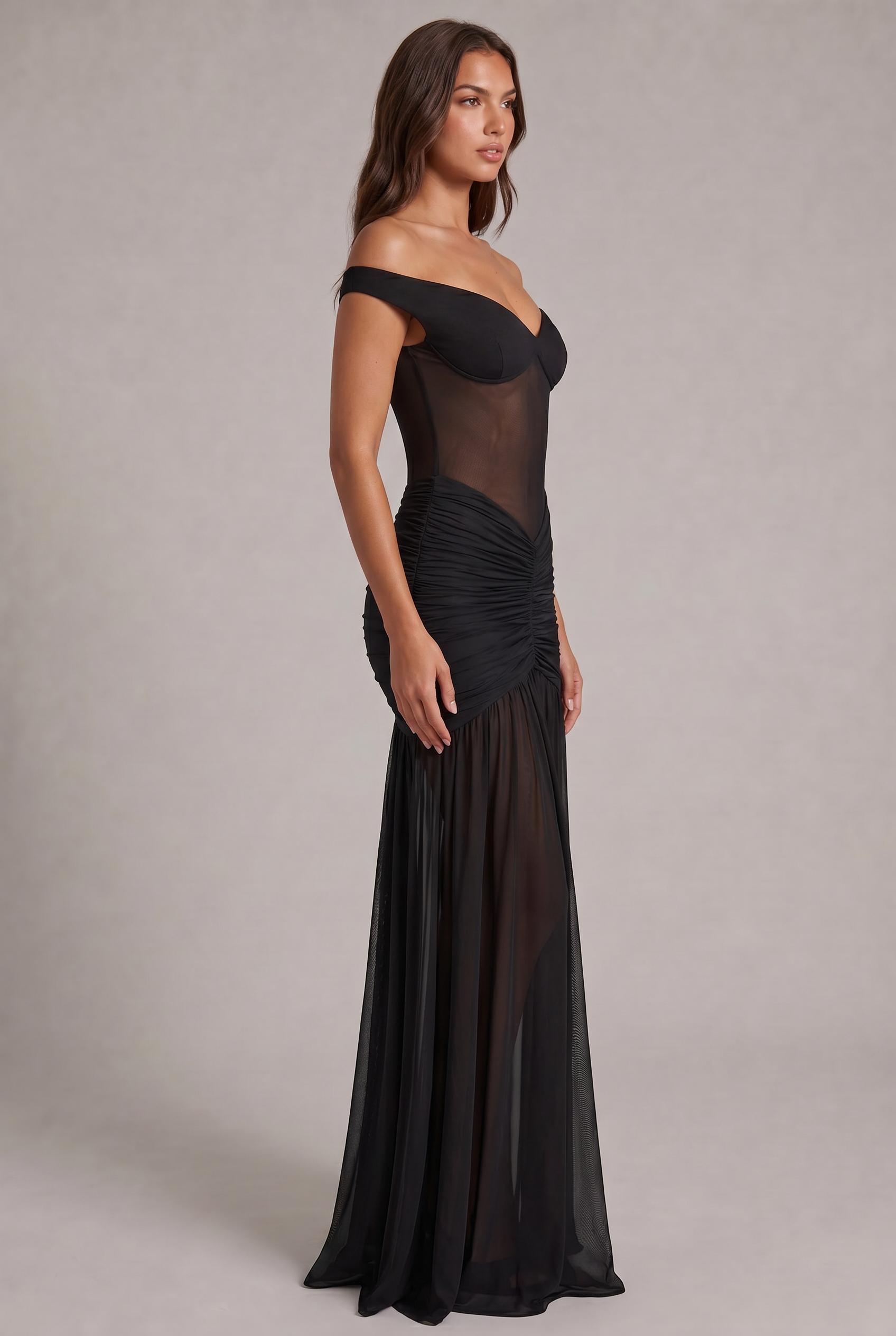 Valerennie Suknia Maxi Noor Laurent