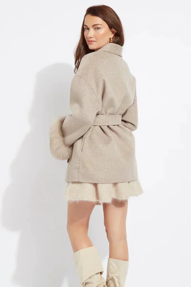 Lilly Wool Coat Noor Laurent