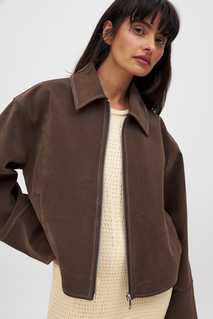 Dahlia Suede Jacket Noor Laurent