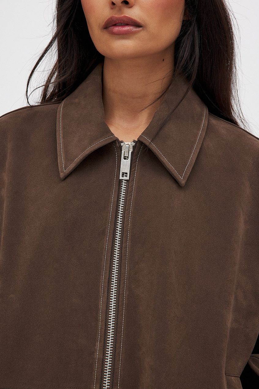 Dahlia Suede Jacket Noor Laurent