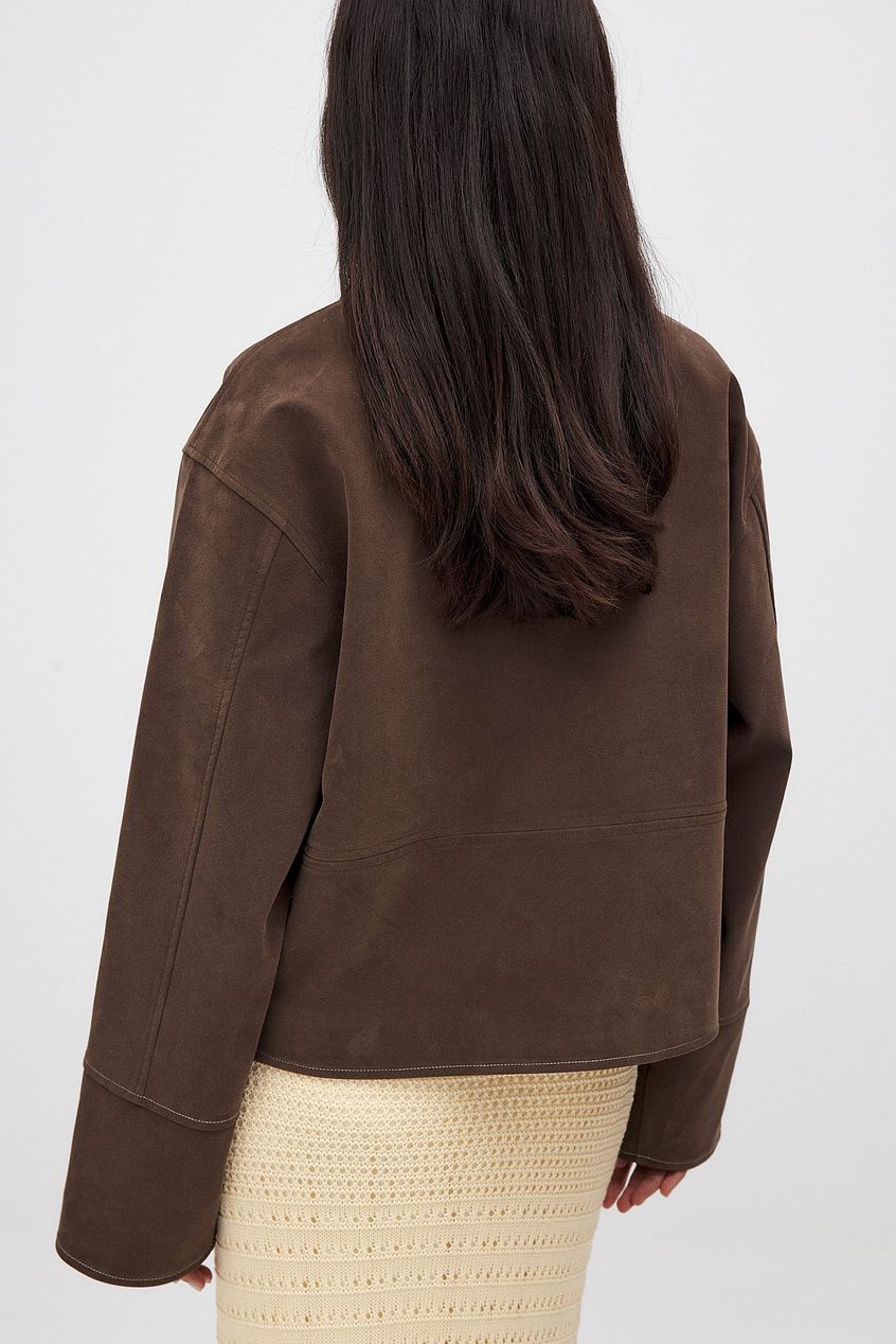 Dahlia Suede Jacket Noor Laurent