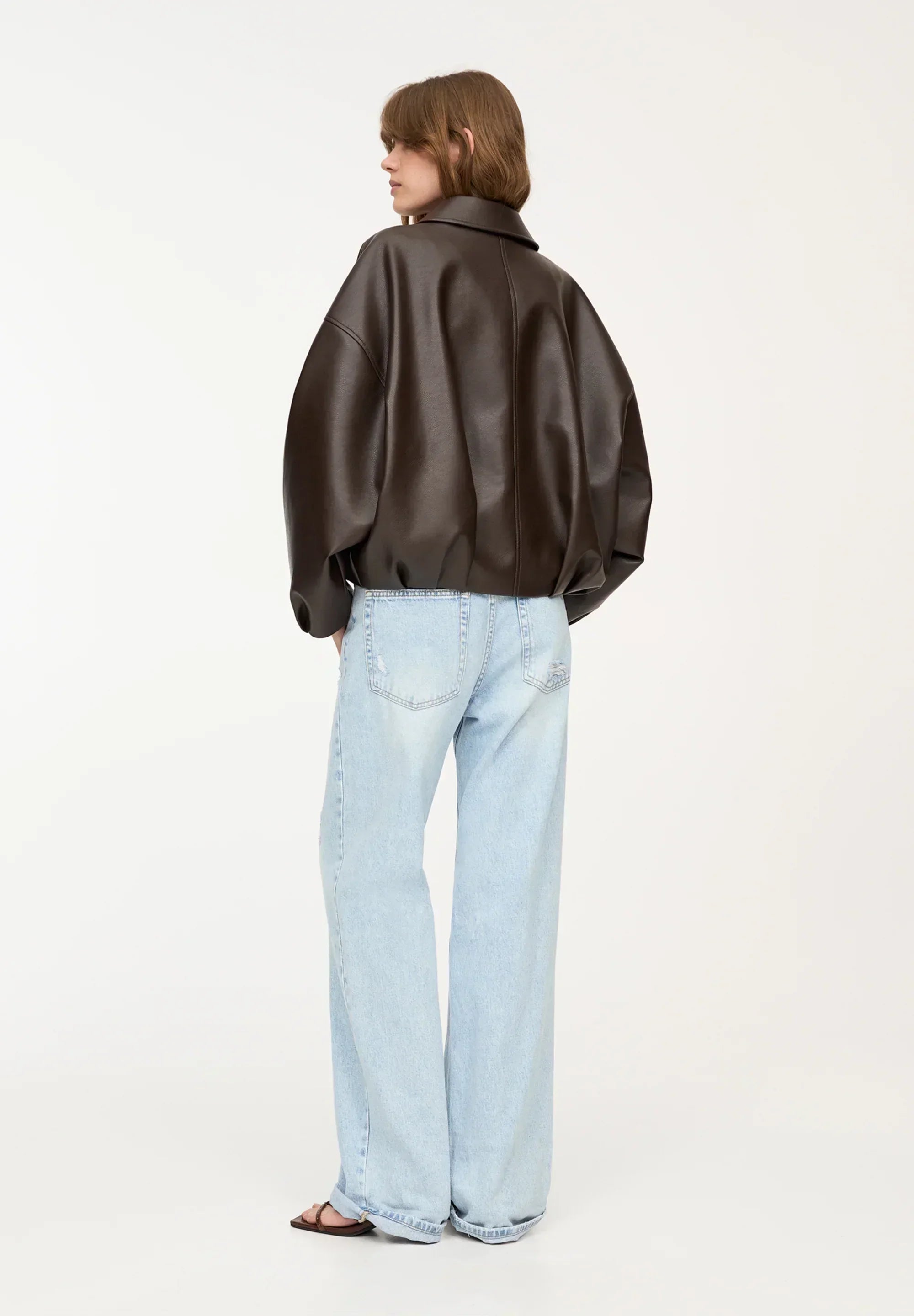 Sophia Leather Jacket Noor Laurent
