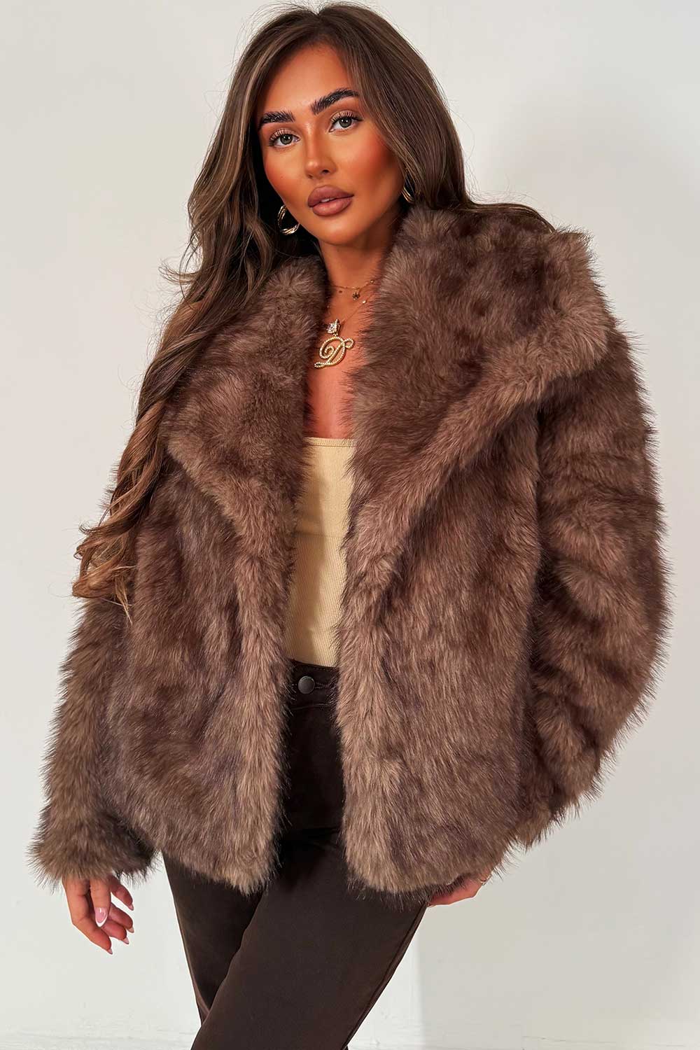 Jessica Fur Coat Noor Laurent