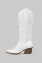 Wide Calf Western Cowboy Boots Audrey Calvero