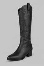 Knee-High Western Cowboy Boots Audrey Calvero