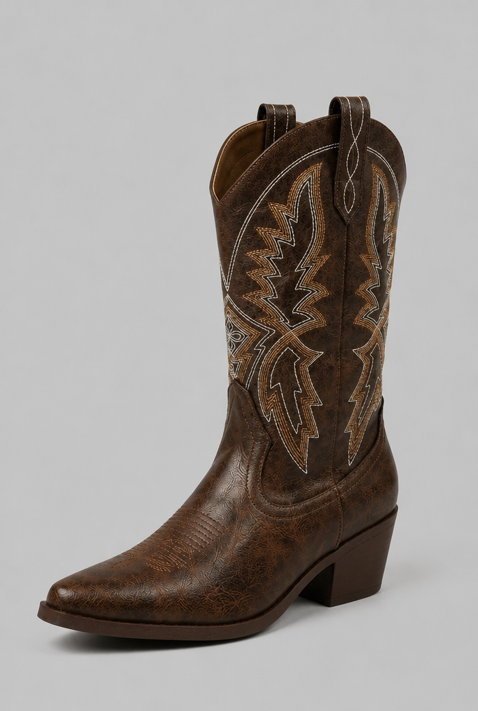 Embroidered Western Cowboy Boots Audrey Calvero