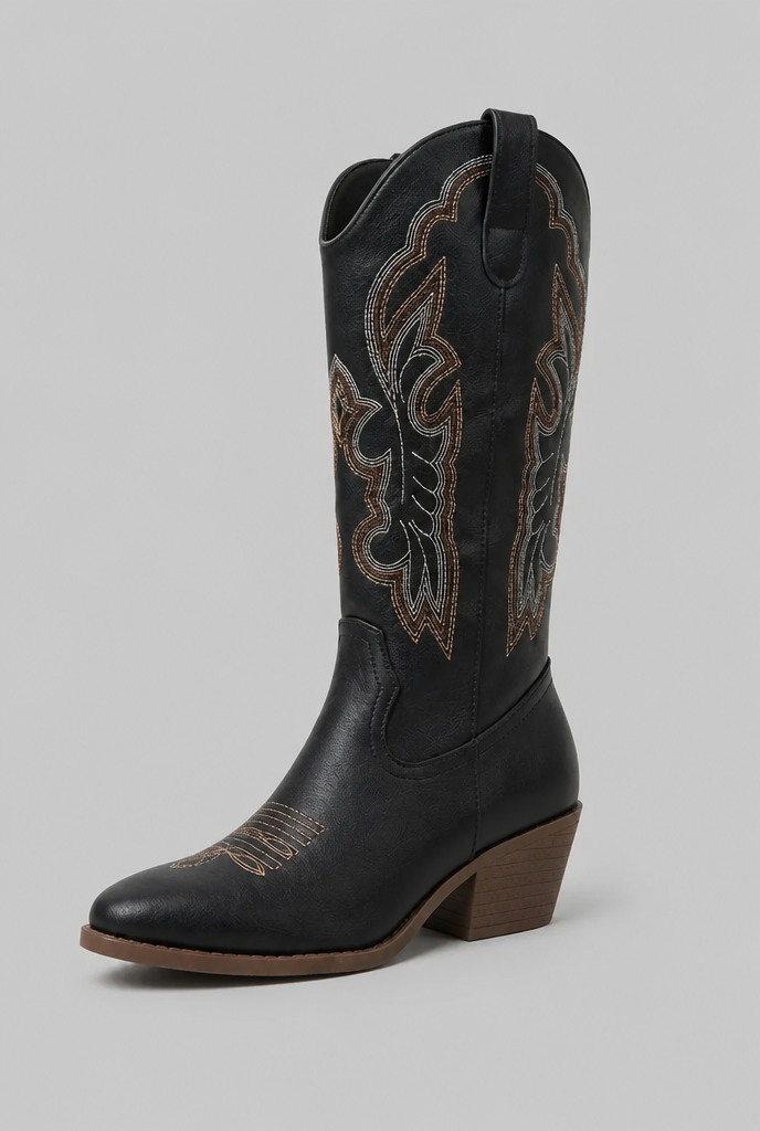 Embroidered Western Cowboy Boots Audrey Calvero