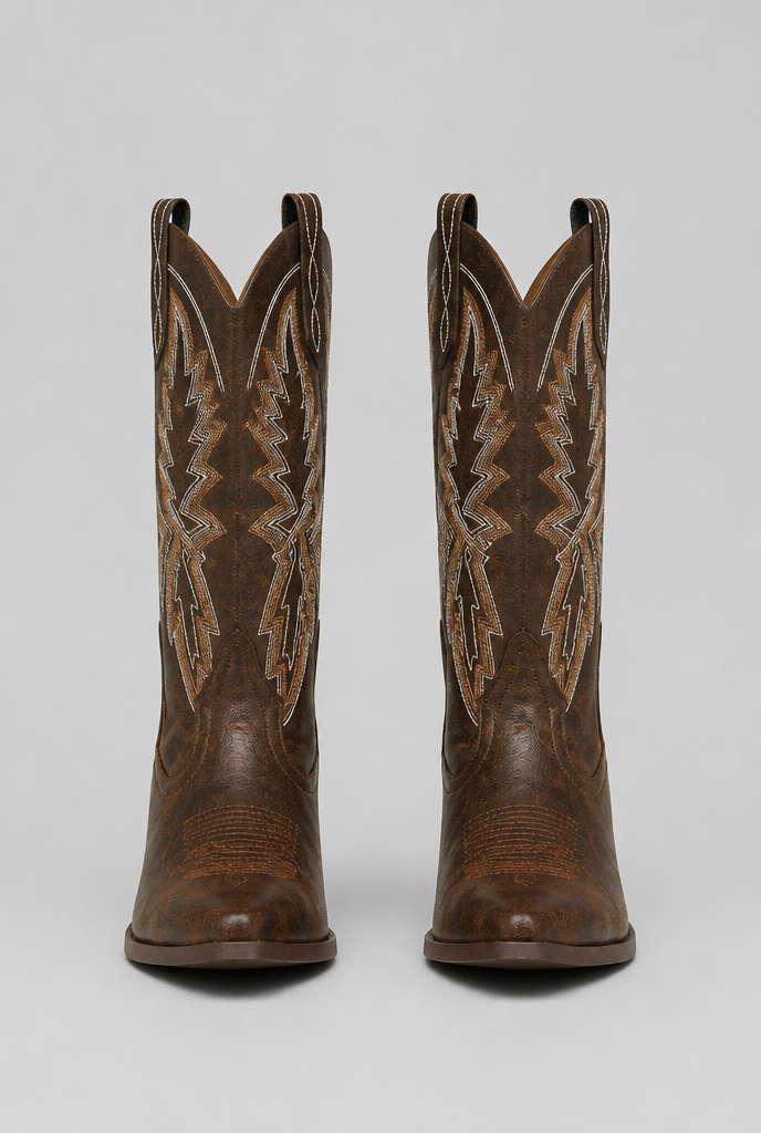 Embroidered Western Cowboy Boots Audrey Calvero