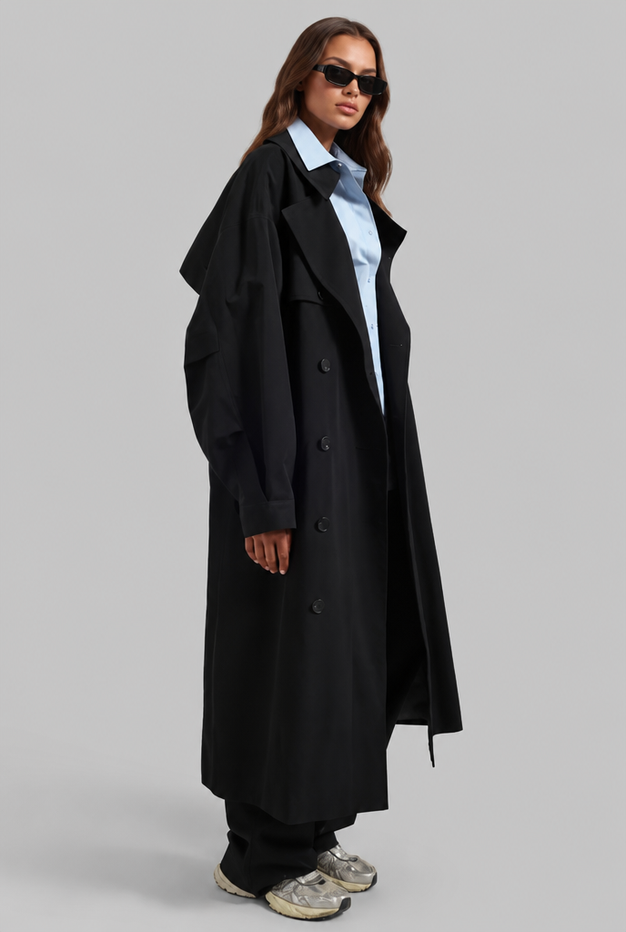 Jenny Trench Coat with Belt Audrey Calvero