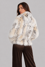 Elina Faux Fur Jacket Audrey Calvero