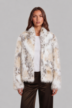Elina Faux Fur Jacket Audrey Calvero