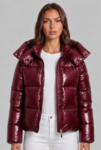 Hooded Puffer Coat Audrey Calvero