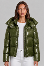 Hooded Puffer Coat Audrey Calvero
