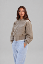 Hooded Fleece Jacket Audrey Calvero