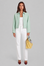 Cropped Textured Jacket Audrey Calvero